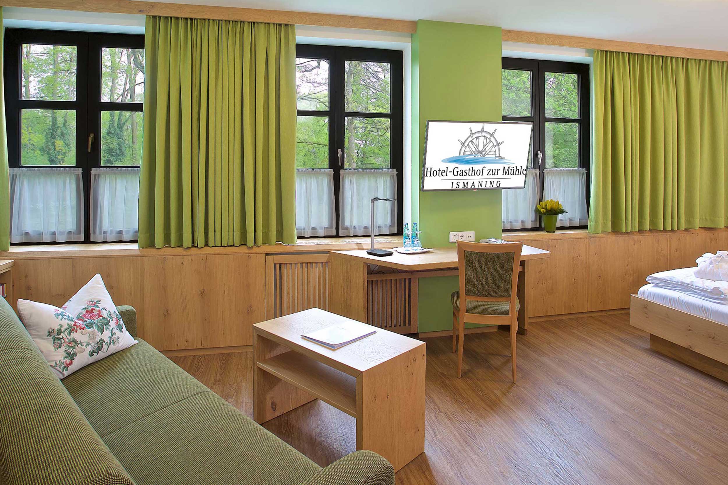 4 Bett Zimmer Hotel Fenster