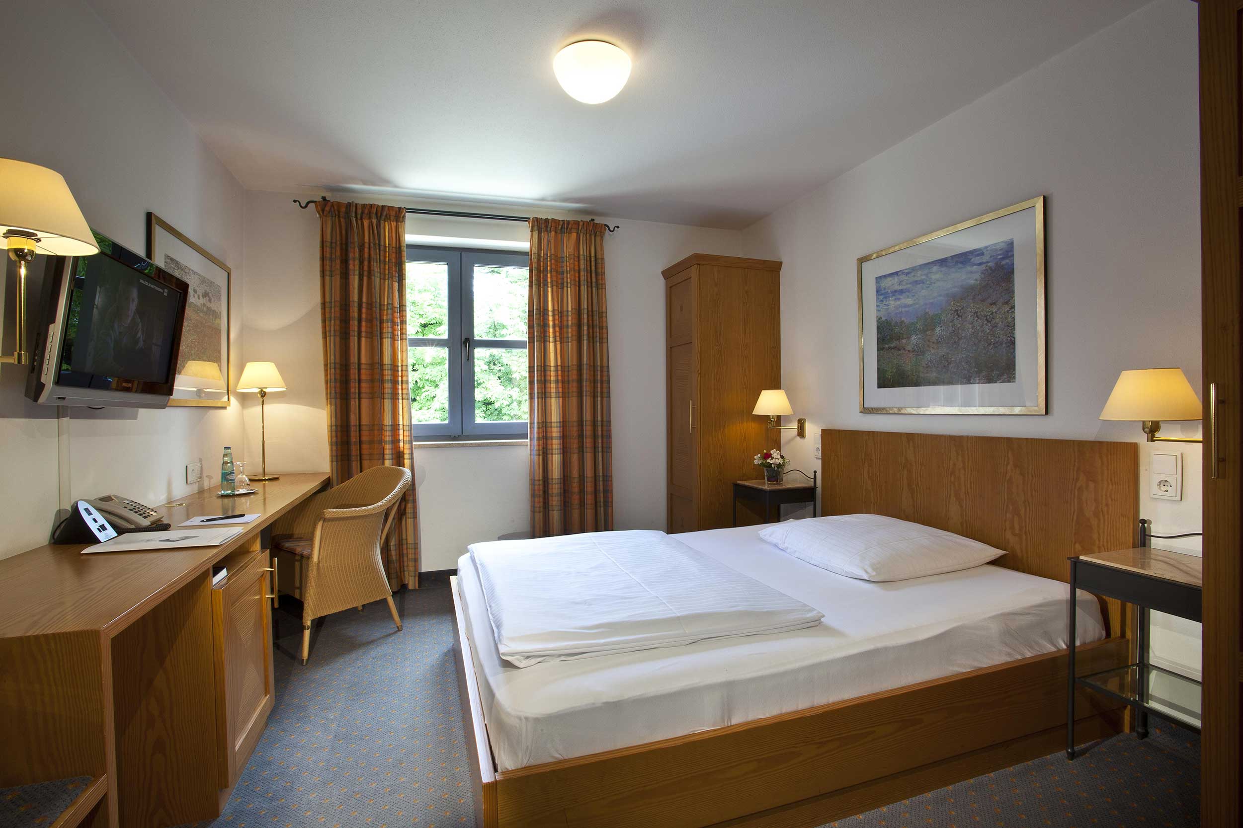 Zimmer franz. Bett
